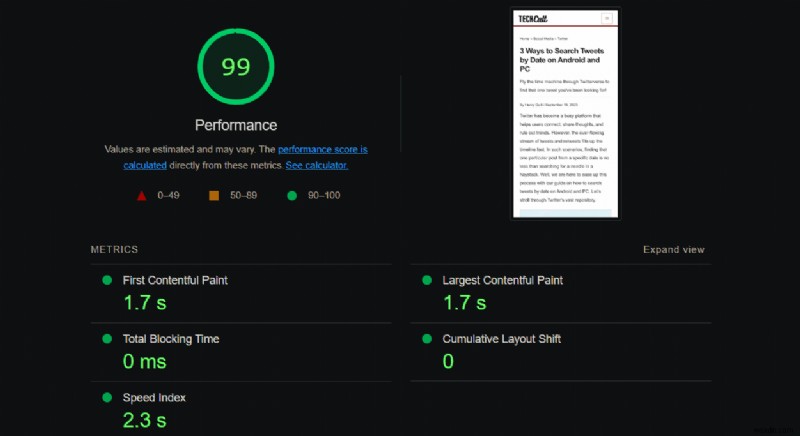 เชี่ยวชาญ Google Lighthouse:ทดสอบและเพิ่มประสิทธิภาพเว็บไซต์ของคุณ 
