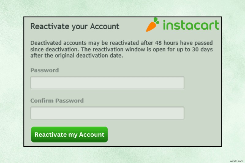 กู้คืนบัญชี Instacart ของคุณอย่างรวดเร็ว:คำแนะนำทีละขั้นตอน
