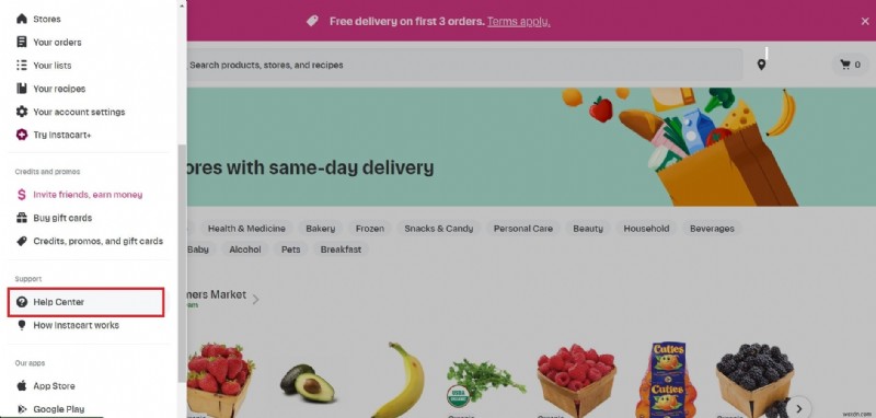 กู้คืนบัญชี Instacart ของคุณอย่างรวดเร็ว:คำแนะนำทีละขั้นตอน