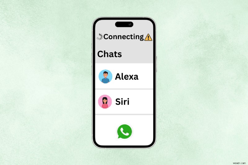แก้ไข WhatsApp Stuck บน  กำลังเชื่อมต่อ  บน iPhone - คู่มือการแก้ไขปัญหาด่วน 