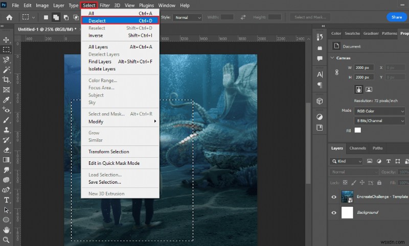 การเลือก Photoshop ระดับปรมาจารย์:3 วิธีที่พิสูจน์แล้วในการกลับตัวเลือกโดยมีหรือไม่มีทางลัด