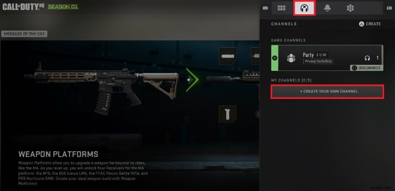 วิธีแก้ไขข้อผิดพลาด  คำเชิญเข้าร่วมปาร์ตี้ล็อค  ใน Call of Duty:Modern Warfare 2 