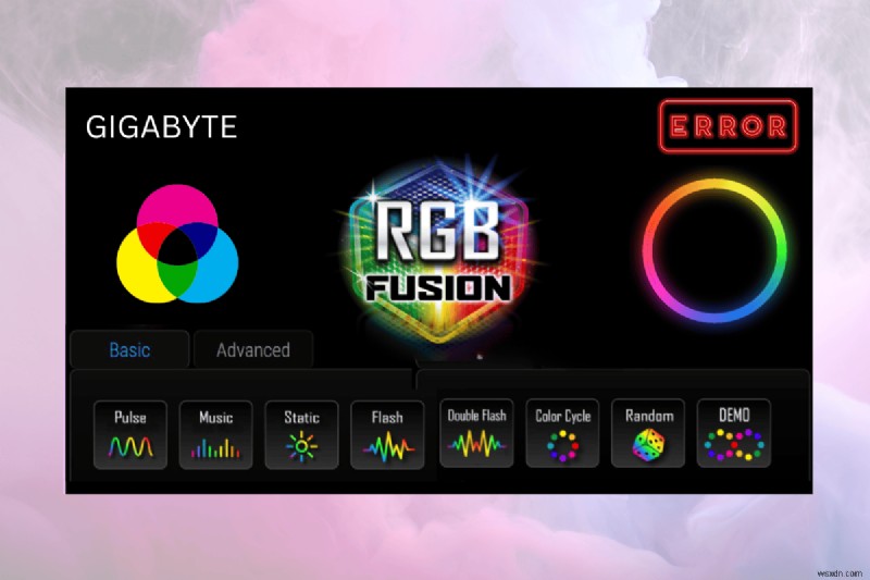 แก้ไขปัญหาฟิวชั่น Gigabyte RGB:คู่มือการแก้ไขปัญหาฉบับย่อ 