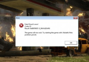 แก้ไข Just Cause 2 Fatal DirectX Error 15:การแก้ไขทีละขั้นตอน 
