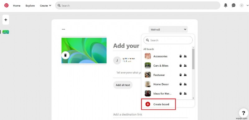 Pinterest หลัก:วิธีอัปโหลดและเพิ่มรูปภาพลงในบอร์ดของคุณ 