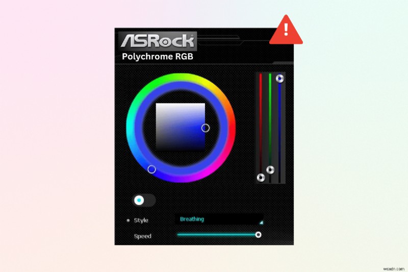 แก้ไขปัญหาแสง ASRock Polychrome RGB:คำแนะนำทีละขั้นตอน 