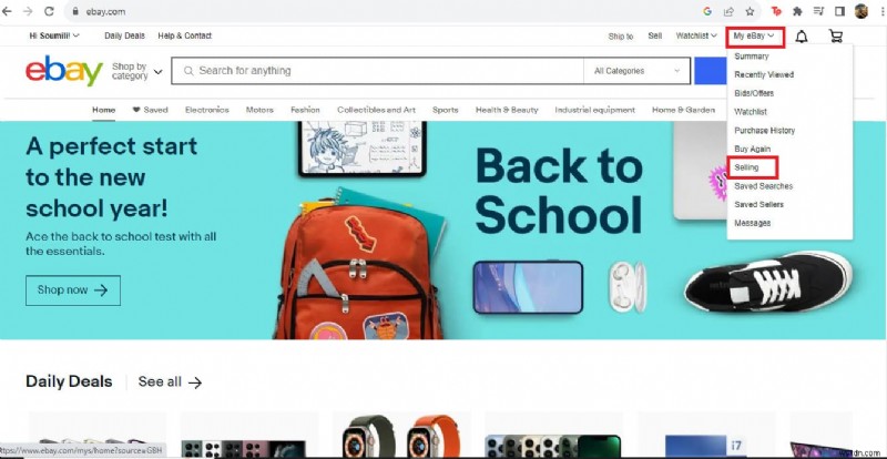 ลบรายการสินค้าใน eBay อย่างรวดเร็ว:บทช่วยสอนทีละขั้นตอนแบบสมบูรณ์