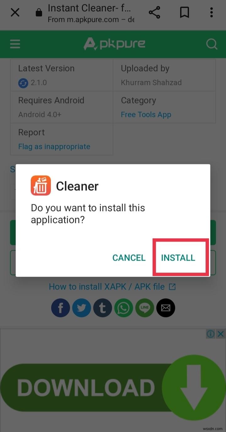 ดาวน์โหลดและใช้ Instant Cleaner เพื่อปรับแต่งโปรไฟล์ Instagram ของคุณ 