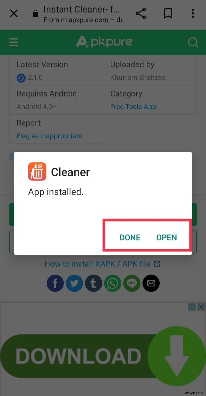 ดาวน์โหลดและใช้ Instant Cleaner เพื่อปรับแต่งโปรไฟล์ Instagram ของคุณ 