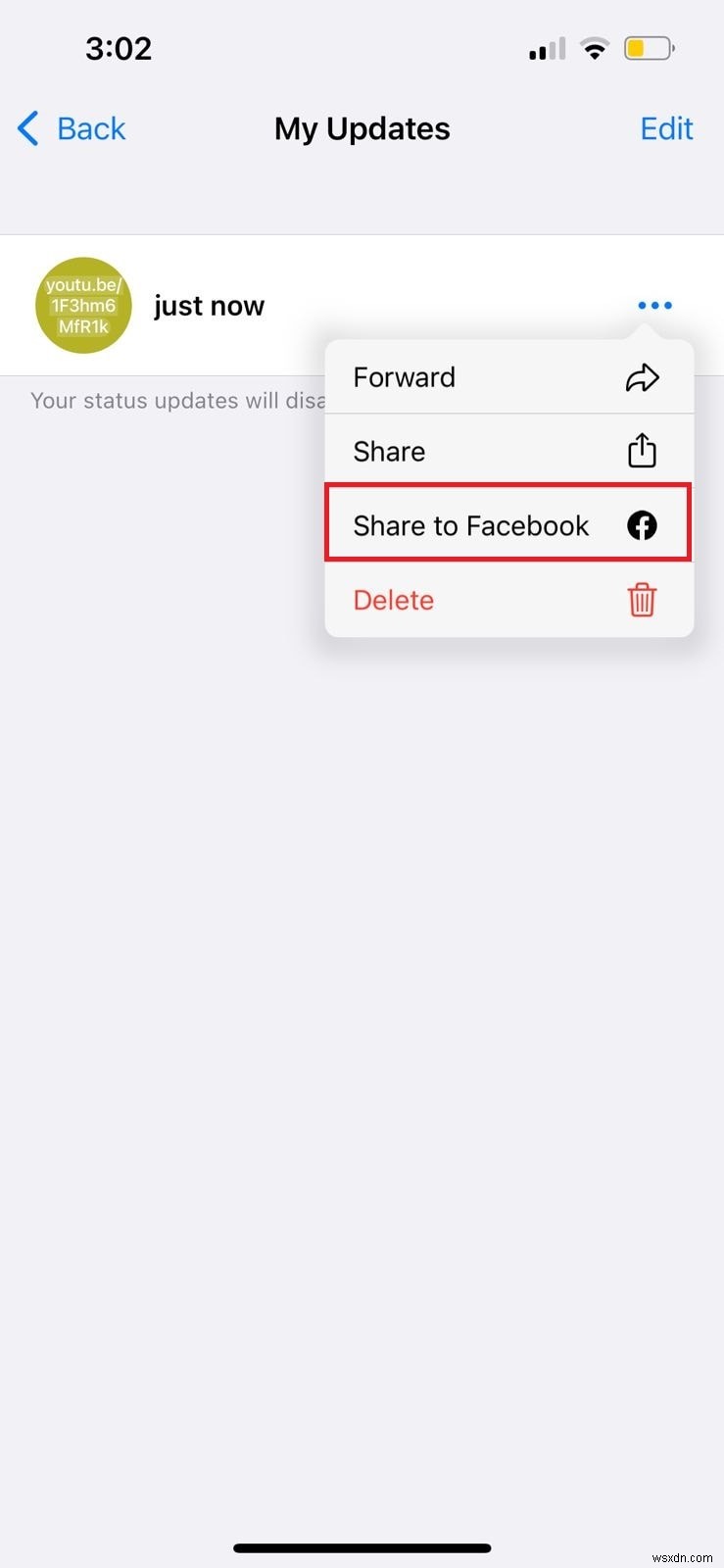 เพิ่มลิงก์ไปยังเรื่องราว Facebook ของคุณบน iPhone:คำแนะนำทีละขั้นตอน