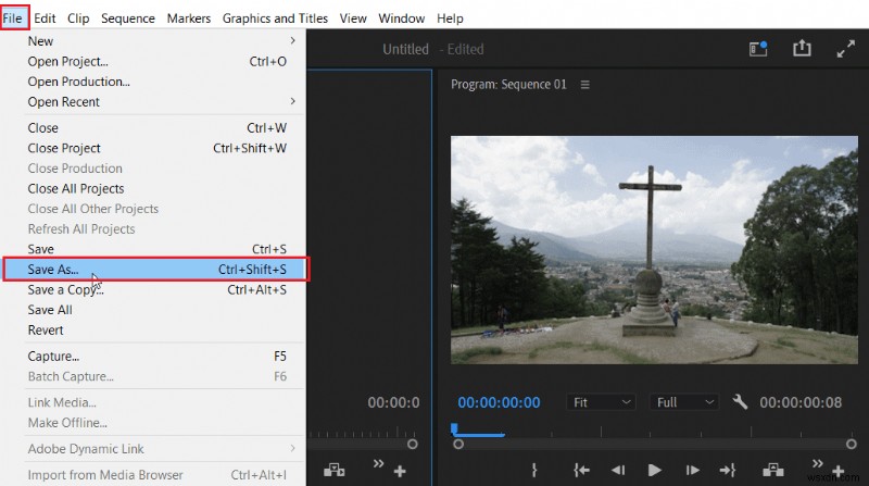 วิธีแก้ไขความละเอียดการเล่น Greyed-Out 1/8 ของ Premiere Pro 