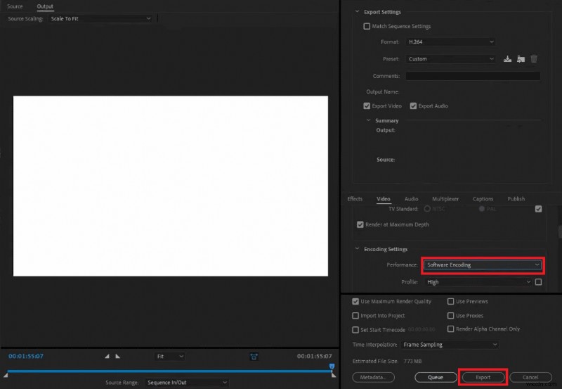 วิธีแก้ไขความละเอียดการเล่น Greyed-Out 1/8 ของ Premiere Pro 