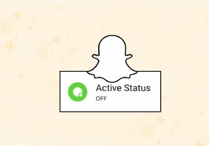 ปิดการใช้งานสถานะการใช้งาน Snapchat ของคุณ:คำแนะนำทีละขั้นตอน 