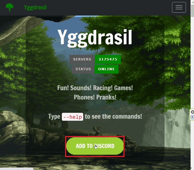คำแนะนำทีละขั้นตอน:การเพิ่มและการใช้ Yggdrasil Discord Bot 