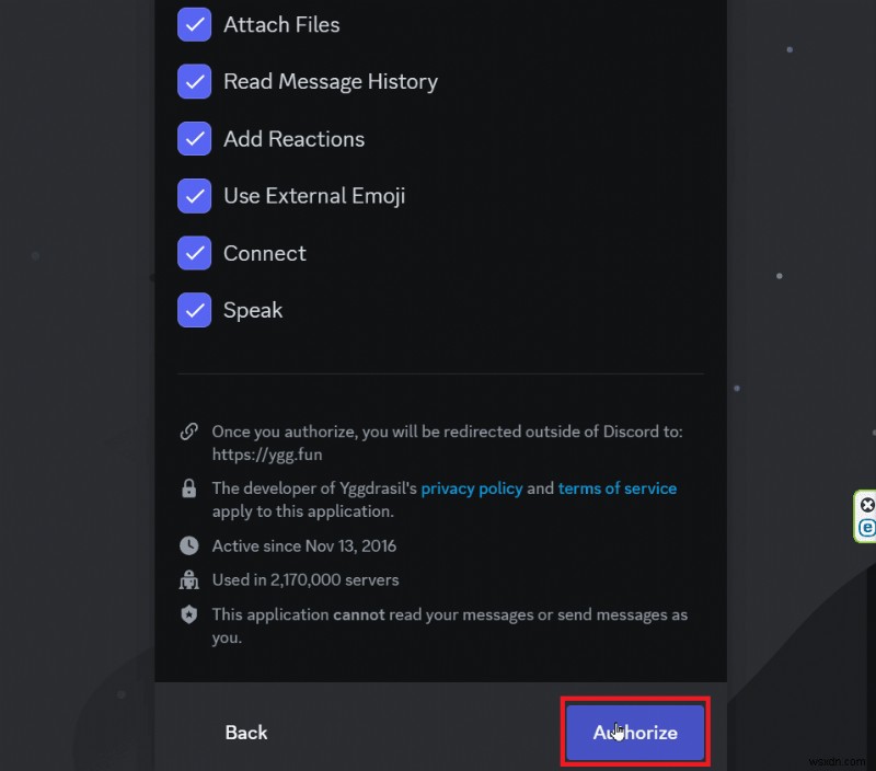คำแนะนำทีละขั้นตอน:การเพิ่มและการใช้ Yggdrasil Discord Bot 