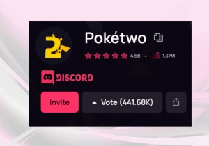 เพิ่ม Pokétwo Bot ไปยังเซิร์ฟเวอร์ Discord ของคุณ:คำแนะนำทีละขั้นตอน 