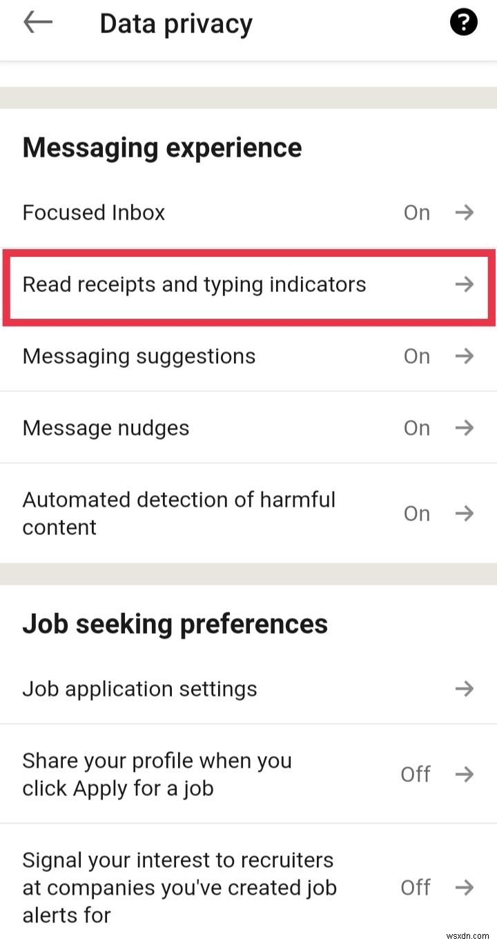 เปิดหรือปิดใบเสร็จการอ่าน LinkedIn:คู่มือฉบับย่อ