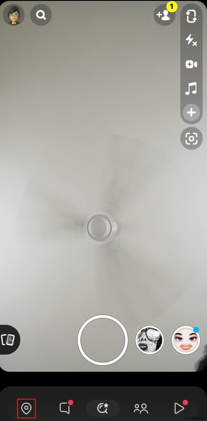 ค้นหาตำแหน่งของเพื่อนใน Snapchat:คำแนะนำทีละขั้นตอน