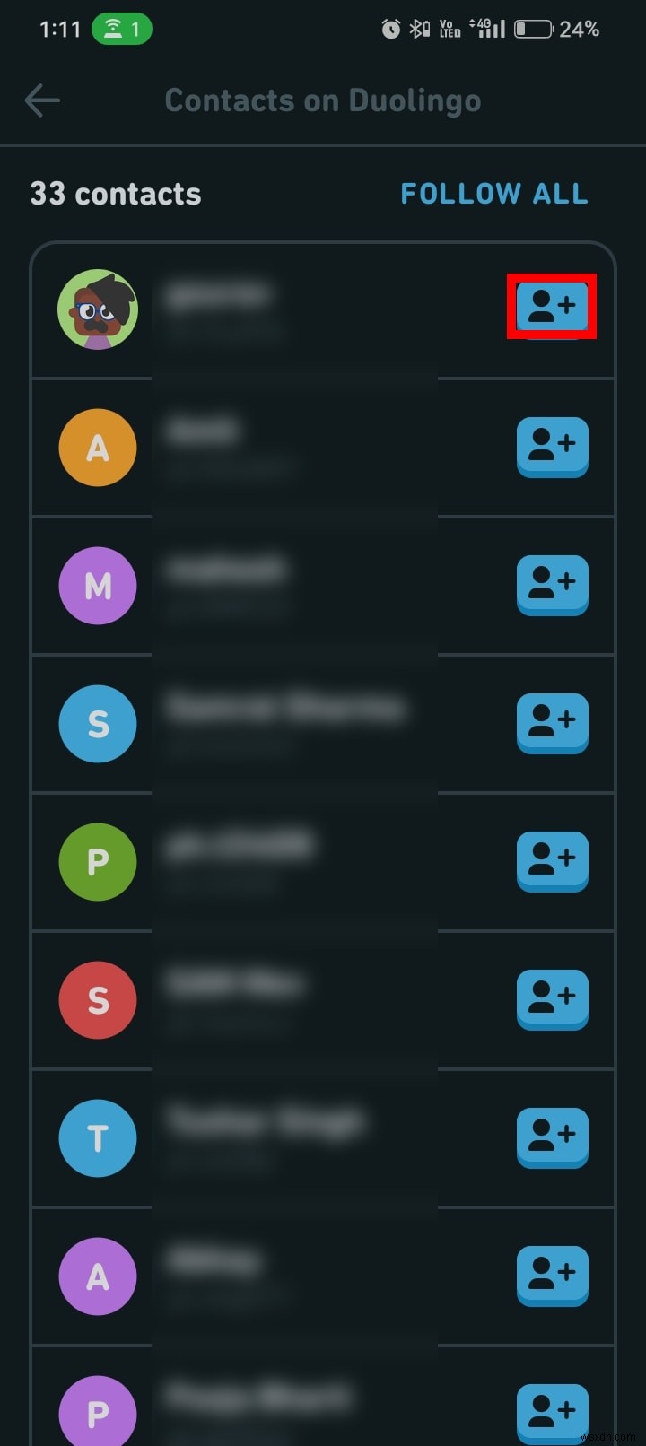 เพิ่มเพื่อนบน Duolingo Desktop:คำแนะนำทีละขั้นตอน 