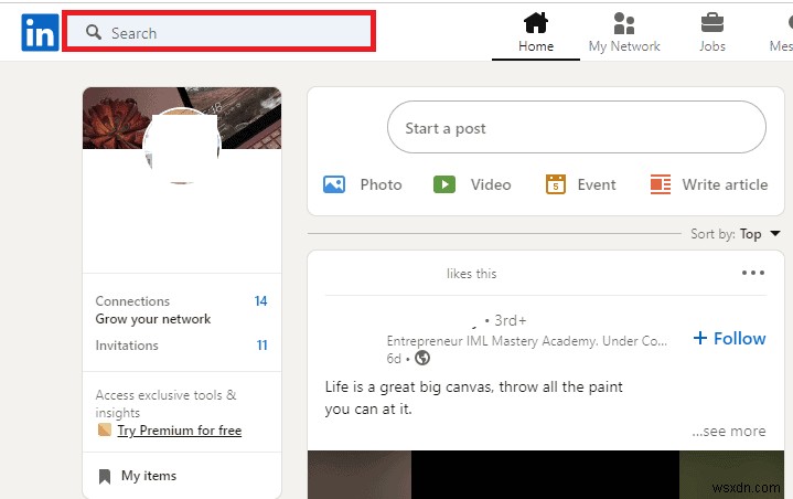 คำแนะนำทีละขั้นตอนเพื่อดูการเชื่อมต่อ LinkedIn ของผู้ใช้รายอื่น 