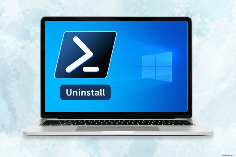 วิธีลบ Windows PowerShell ออกจาก Windows 10 - 4 วิธีการง่าย ๆ 
