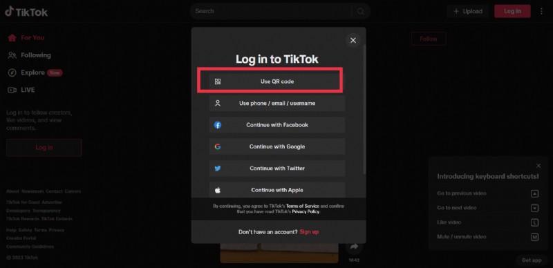 คำแนะนำทีละขั้นตอน:สแกนรหัส QR ของ TikTok บนมือถือและพีซี 