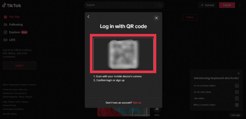 คำแนะนำทีละขั้นตอน:สแกนรหัส QR ของ TikTok บนมือถือและพีซี 