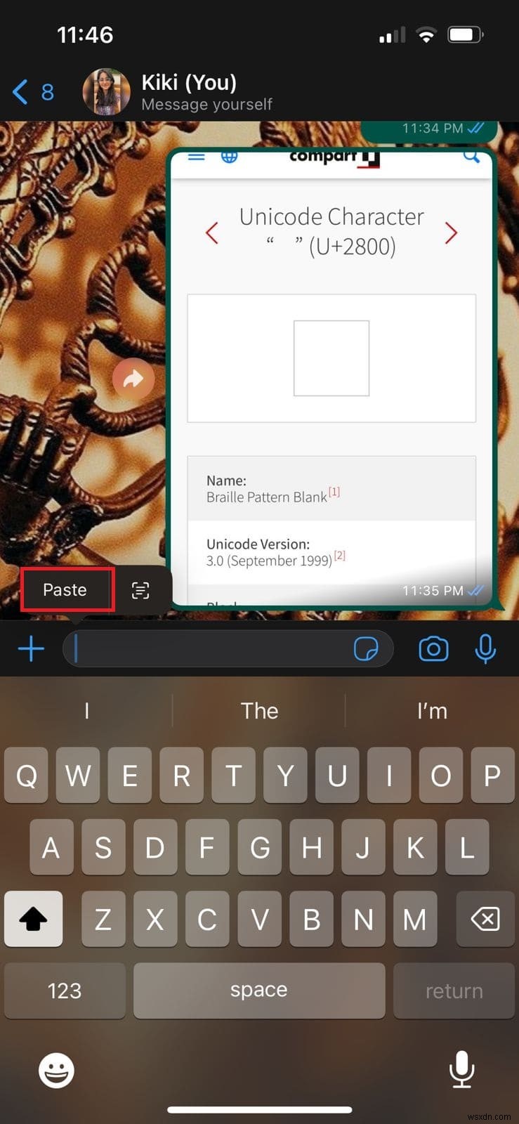 ส่งข้อความเปล่าบน WhatsApp iPhone:ขั้นตอนและเคล็ดลับง่ายๆ