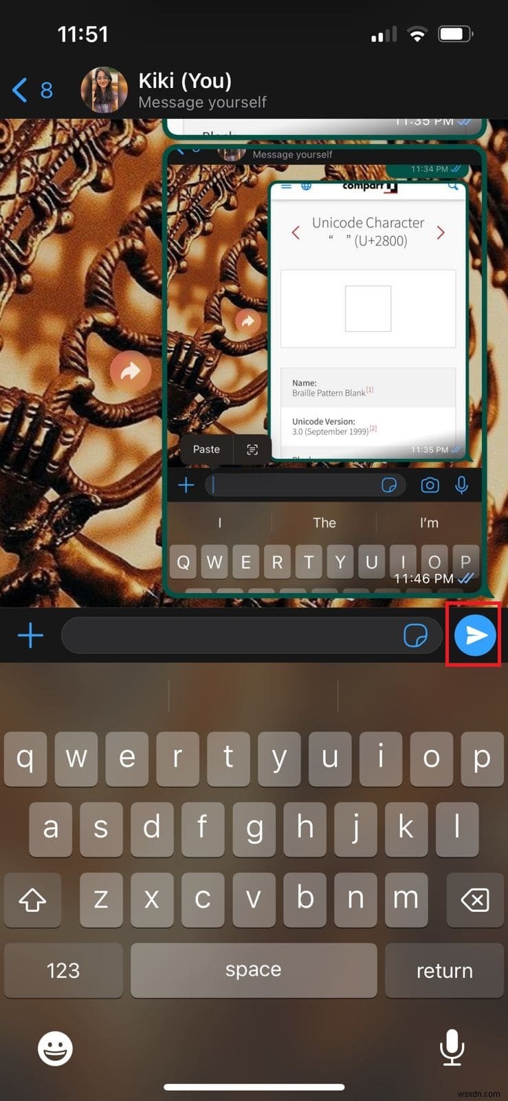 ส่งข้อความเปล่าบน WhatsApp iPhone:ขั้นตอนและเคล็ดลับง่ายๆ