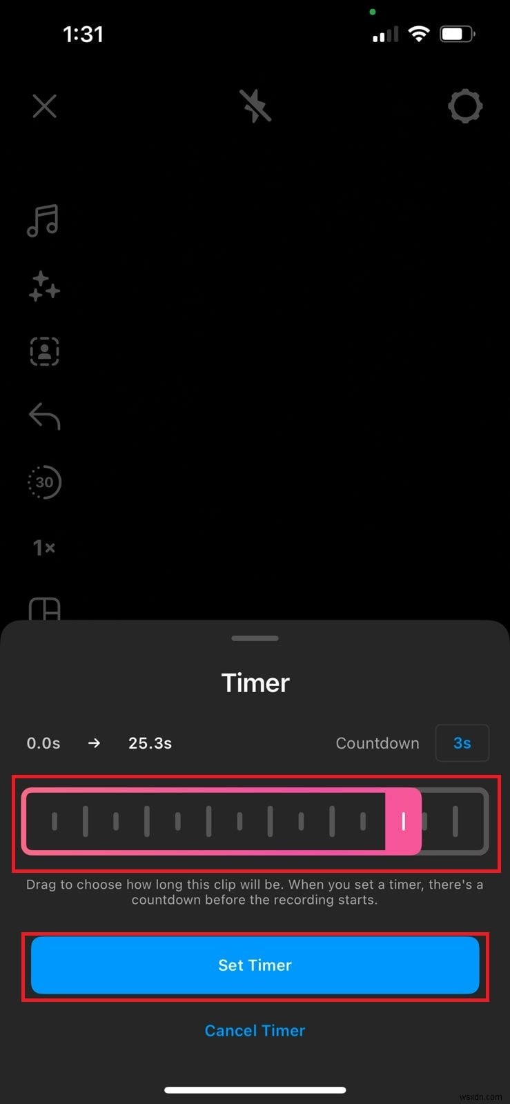 วิธีเพิ่มตัวจับเวลาให้กับกล้อง Instagram บน iPhone เพื่อการเซลฟี่ที่ไร้ที่ติ 