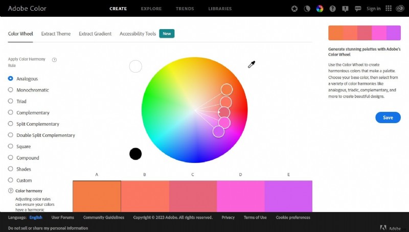 สร้างจานสี Instagram อันน่าทึ่งที่เพิ่มความดึงดูดใจให้กับแบรนด์ 