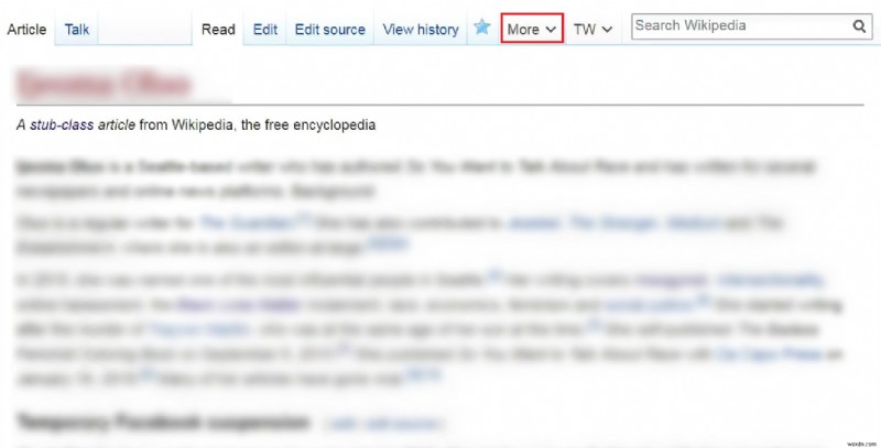 คำแนะนำทีละขั้นตอน:การลบเนื้อหาที่ไม่ถูกต้องออกจาก Wikipedia 