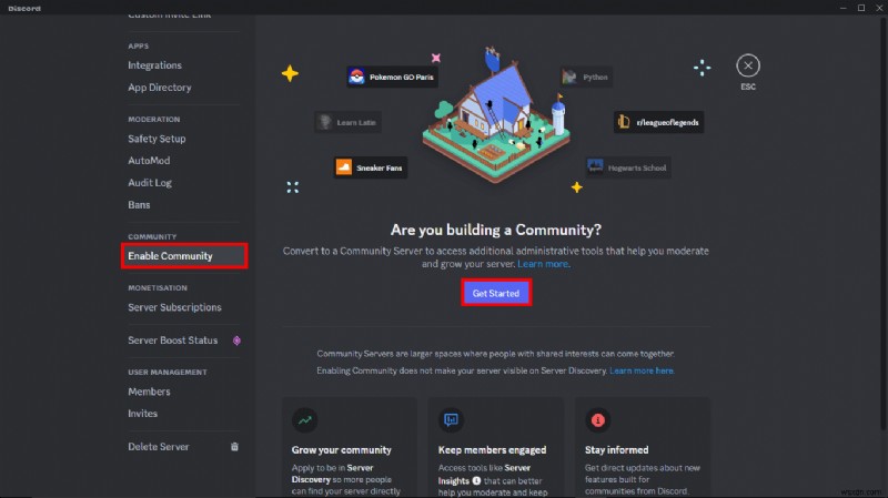 เปิดเซิร์ฟเวอร์ Discord ของคุณให้เป็นสาธารณะ:คำแนะนำทีละขั้นตอนเพื่อขยายชุมชนของคุณ