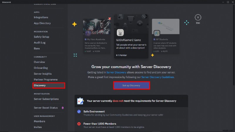 เปิดเซิร์ฟเวอร์ Discord ของคุณให้เป็นสาธารณะ:คำแนะนำทีละขั้นตอนเพื่อขยายชุมชนของคุณ