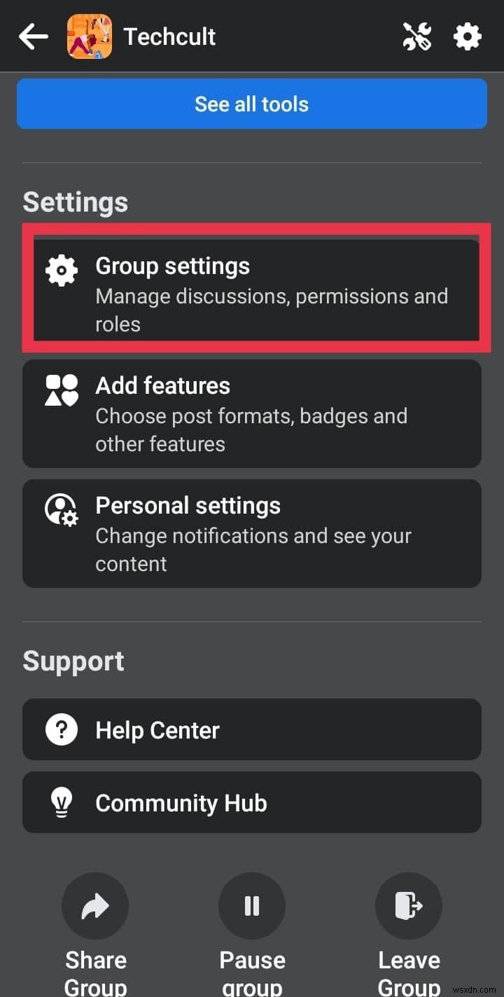 เปิดใช้งานการโพสต์แบบไม่ระบุชื่อในกลุ่ม Facebook บน Android – คำแนะนำทีละขั้นตอน 