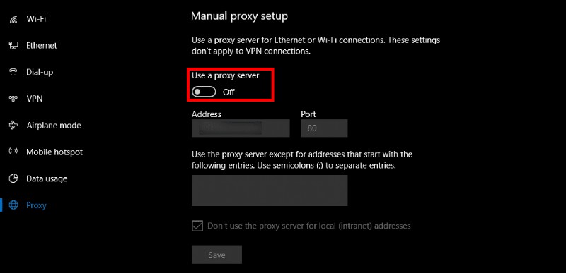 คำแนะนำทีละขั้นตอน:การตรวจสอบและกำหนดการตั้งค่าพร็อกซีใน Chrome บน Windows 10 