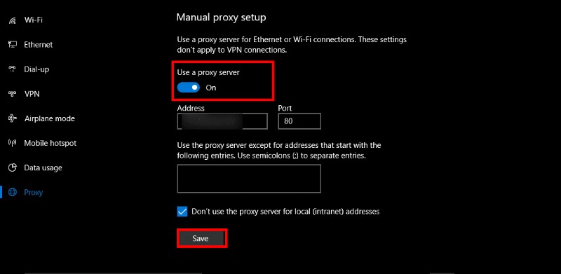 คำแนะนำทีละขั้นตอน:การตรวจสอบและกำหนดการตั้งค่าพร็อกซีใน Chrome บน Windows 10 
