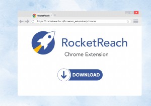 ดาวน์โหลดส่วนขยาย Chrome ของ RocketReach:เพิ่มการเข้าถึงธุรกิจของคุณได้อย่างง่ายดาย 