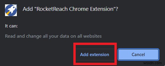 ดาวน์โหลดส่วนขยาย Chrome ของ RocketReach:เพิ่มการเข้าถึงธุรกิจของคุณได้อย่างง่ายดาย 