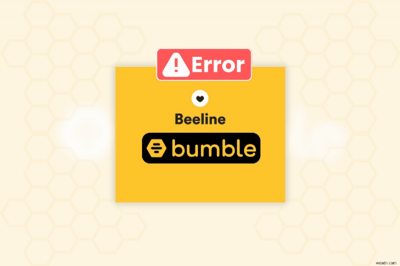 แก้ไขปัญหา Beeline ของ Bumble:6 วิธีแก้ปัญหาที่ได้รับการพิสูจน์แล้ว 
