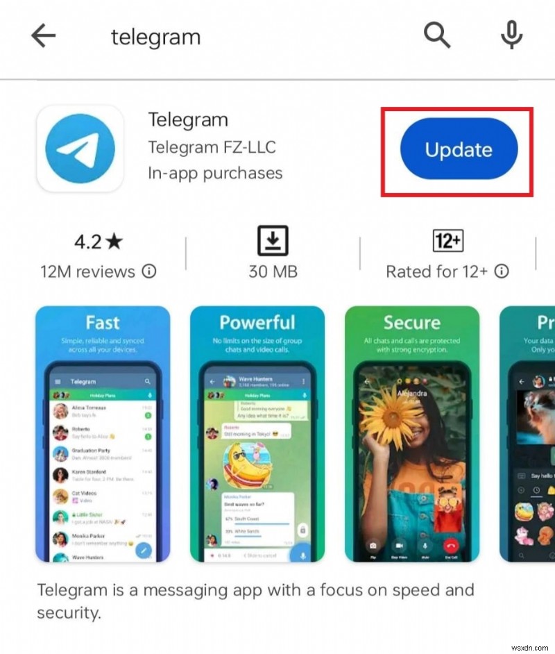 คำแนะนำทีละขั้นตอน:การอัปเดตแอป Telegram ของคุณสำหรับอุปกรณ์ทั้งหมด