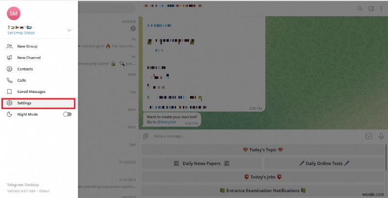 คำแนะนำทีละขั้นตอน:การอัปเดตแอป Telegram ของคุณสำหรับอุปกรณ์ทั้งหมด