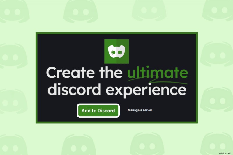 เพิ่ม Green Bot ไปยังเซิร์ฟเวอร์ Discord ของคุณ:คำแนะนำทีละขั้นตอน 