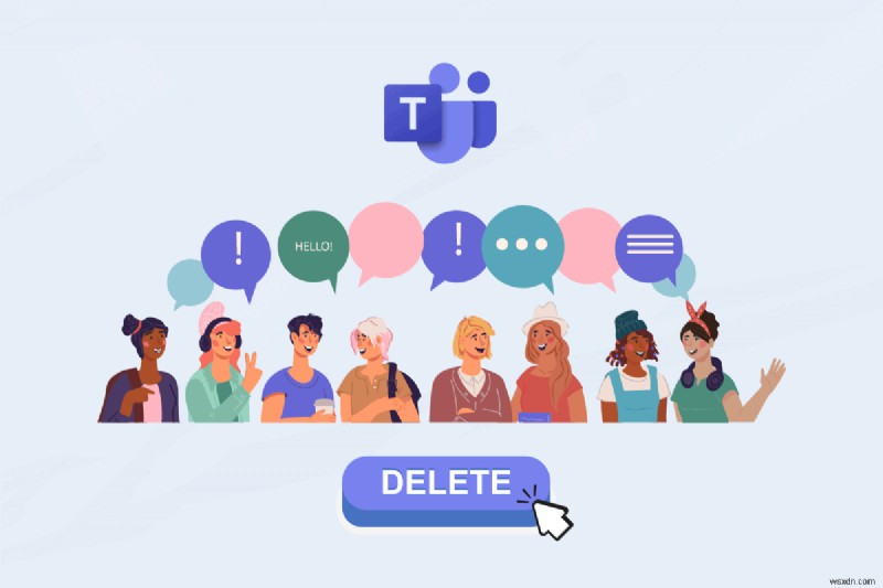 คำแนะนำทีละขั้นตอนในการลบกลุ่มแชทใน Microsoft Teams 
