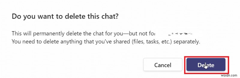 คำแนะนำทีละขั้นตอนในการลบกลุ่มแชทใน Microsoft Teams 