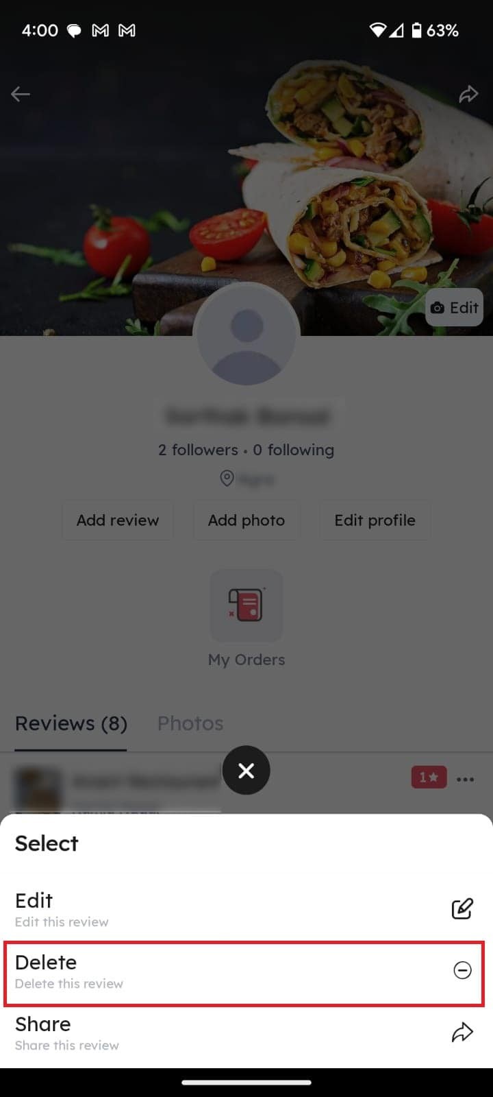 วิธีลบการแชทบน Zomato:คู่มือความเป็นส่วนตัวฉบับย่อ