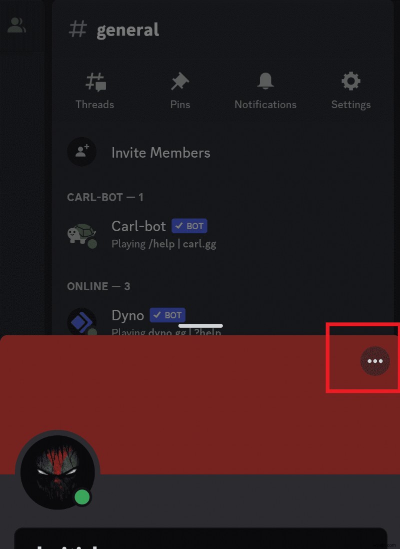 คำแนะนำทีละขั้นตอนสำหรับผู้ใช้ Unfriending บนแอป Android ของ Discord 