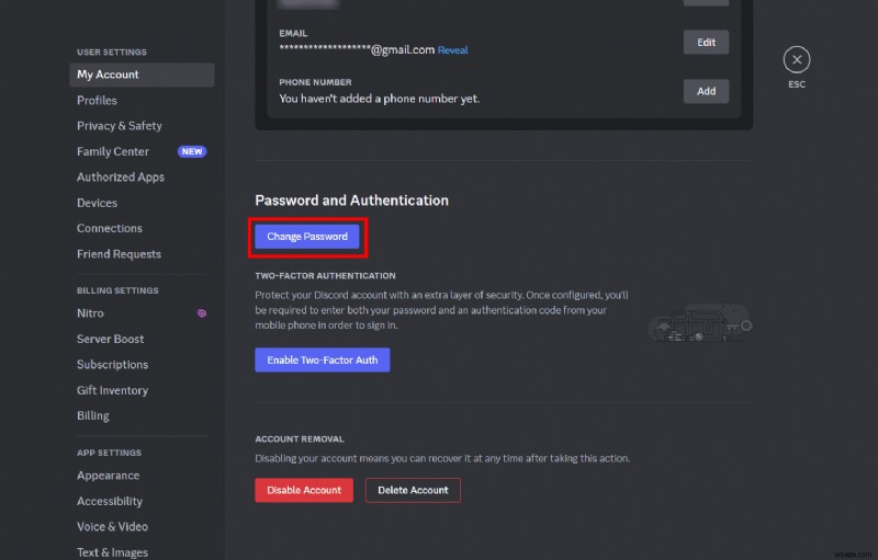 รับรหัสผ่าน Discord ของคุณบนพีซี:คำแนะนำทีละขั้นตอน