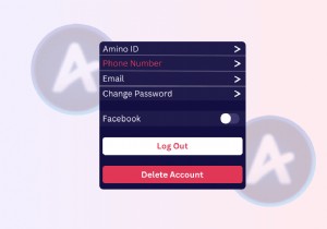 คำแนะนำทีละขั้นตอนเพื่อลบบัญชี Amino ของคุณอย่างถาวร 