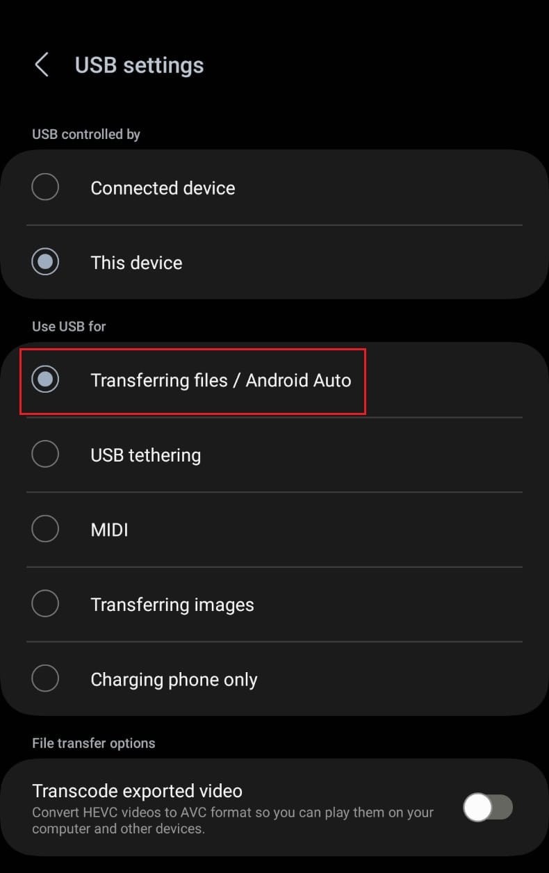 แก้ไขการเชื่อมต่อ USB ในโทรศัพท์ของคุณ:11 ขั้นตอนที่พิสูจน์แล้วว่าสามารถหยุดการเชื่อมต่อจากการชาร์จเพียงอย่างเดียว 
